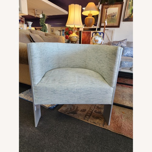 Used Cosway Bernhardt Light Gray Accent Chair for sale on AptDeco