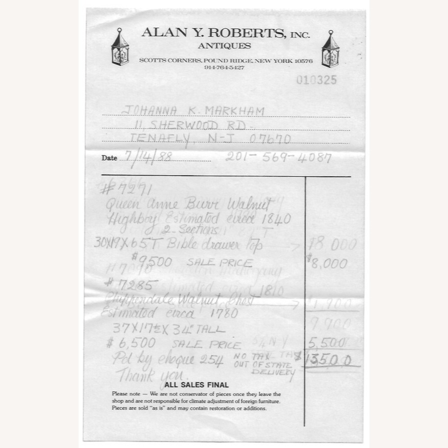 Vintage/Antique Dark Brown Chest - image-9