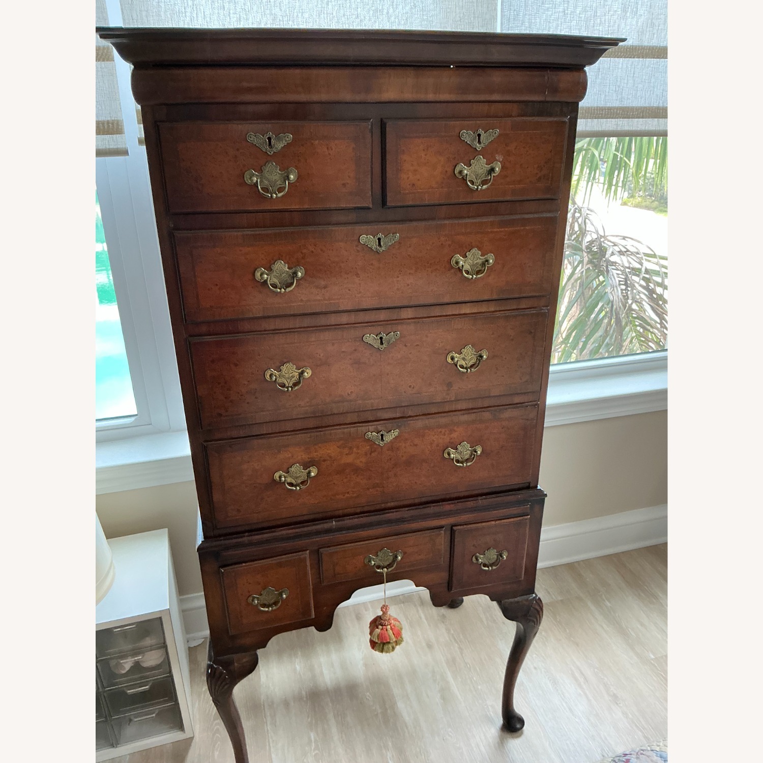 Vintage/Antique Dark Brown Chest - image-6