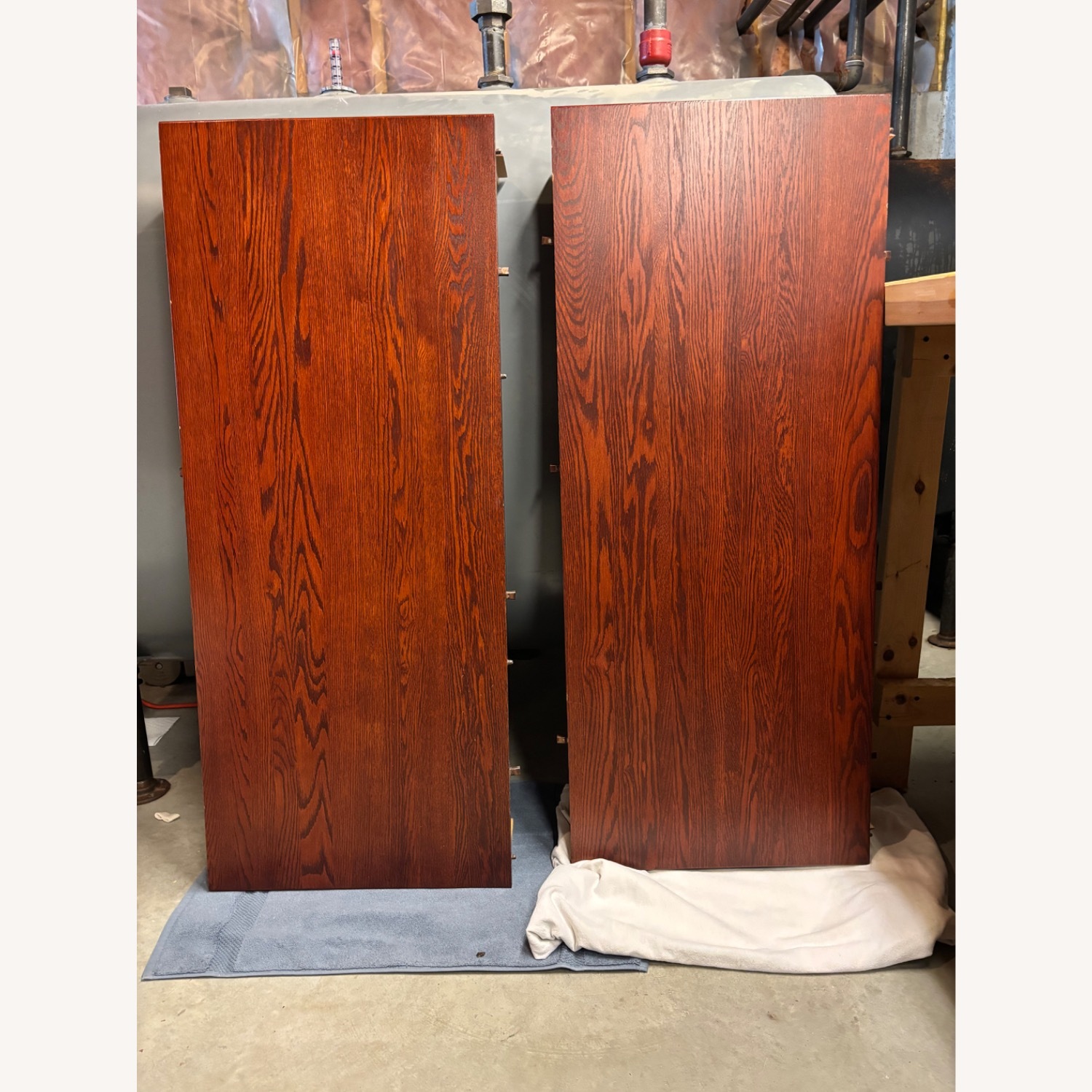 Light Brown Wood Dining Table - image-6