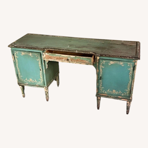 Used Vintage Wood Vanity for sale on AptDeco