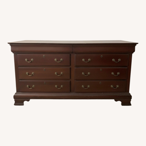 Used Bernhardt Furniture Natural Wood Dresser for sale on AptDeco
