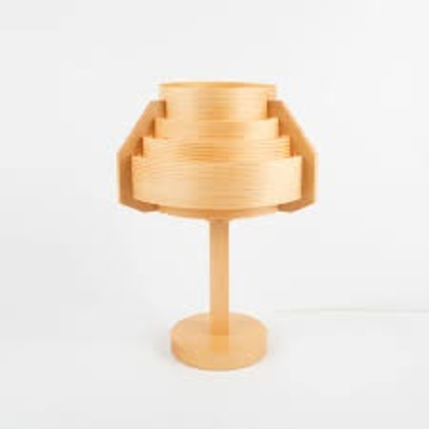 Jakobsson Table Lamp Light Brown Wood Table Lamp - image-4