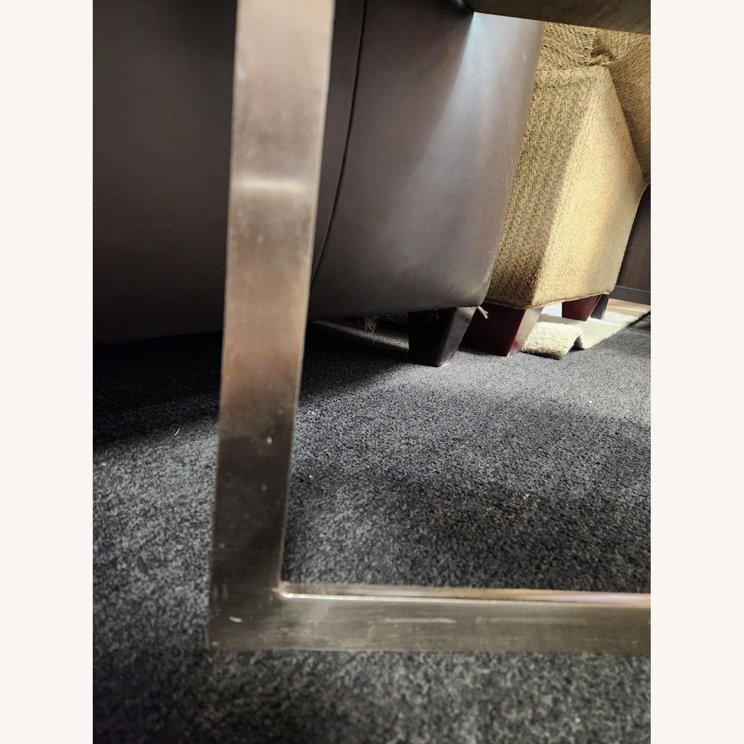 Light Gray Stone Coffee Table - image-5