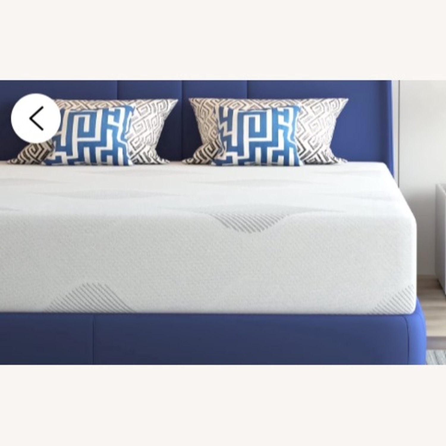 Walmart Black Metal King Bed - image-3