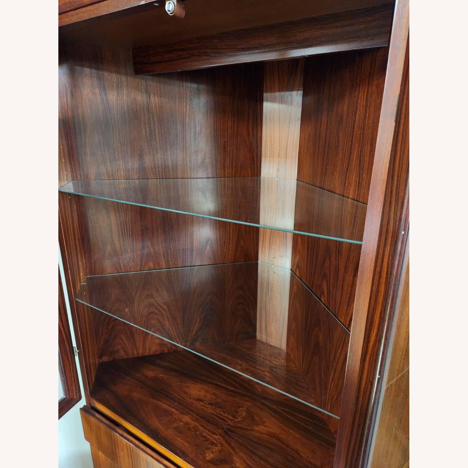 Skovby MCM Teak Corner Display Cabinet - image-7