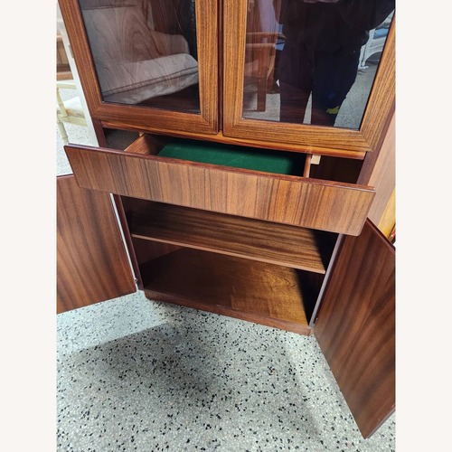 Used Skovby MCM Teak Corner Display Cabinet for sale on AptDeco