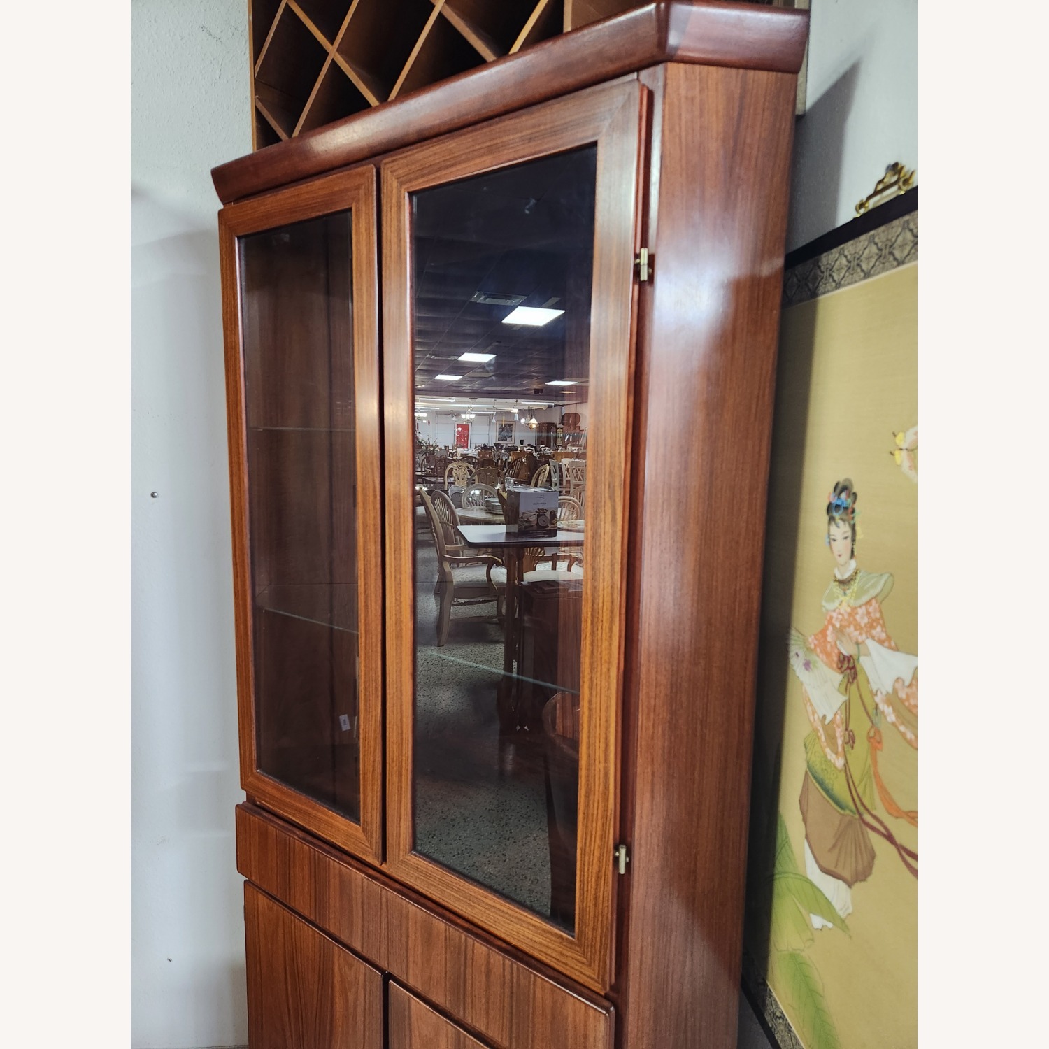 Skovby MCM Teak Corner Display Cabinet - image-5