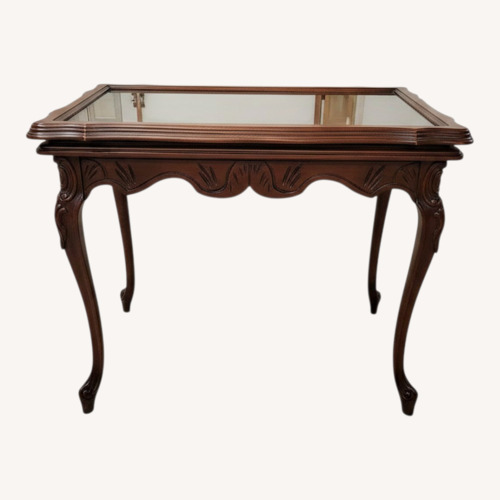 Used Vintage Louis XV  Walnut Side Table for sale on AptDeco