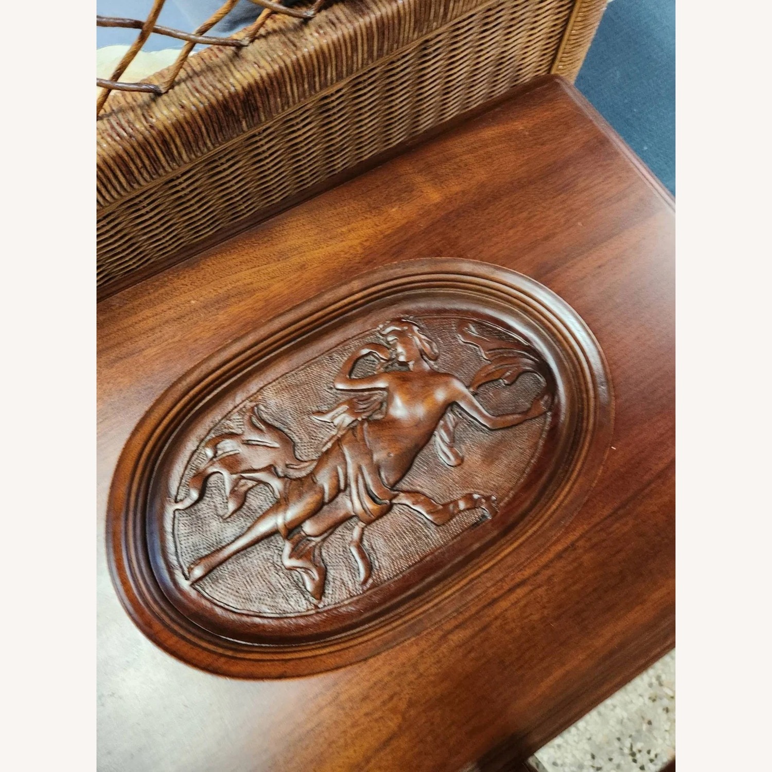 Vintage Louis XV  Walnut Side Table - image-3