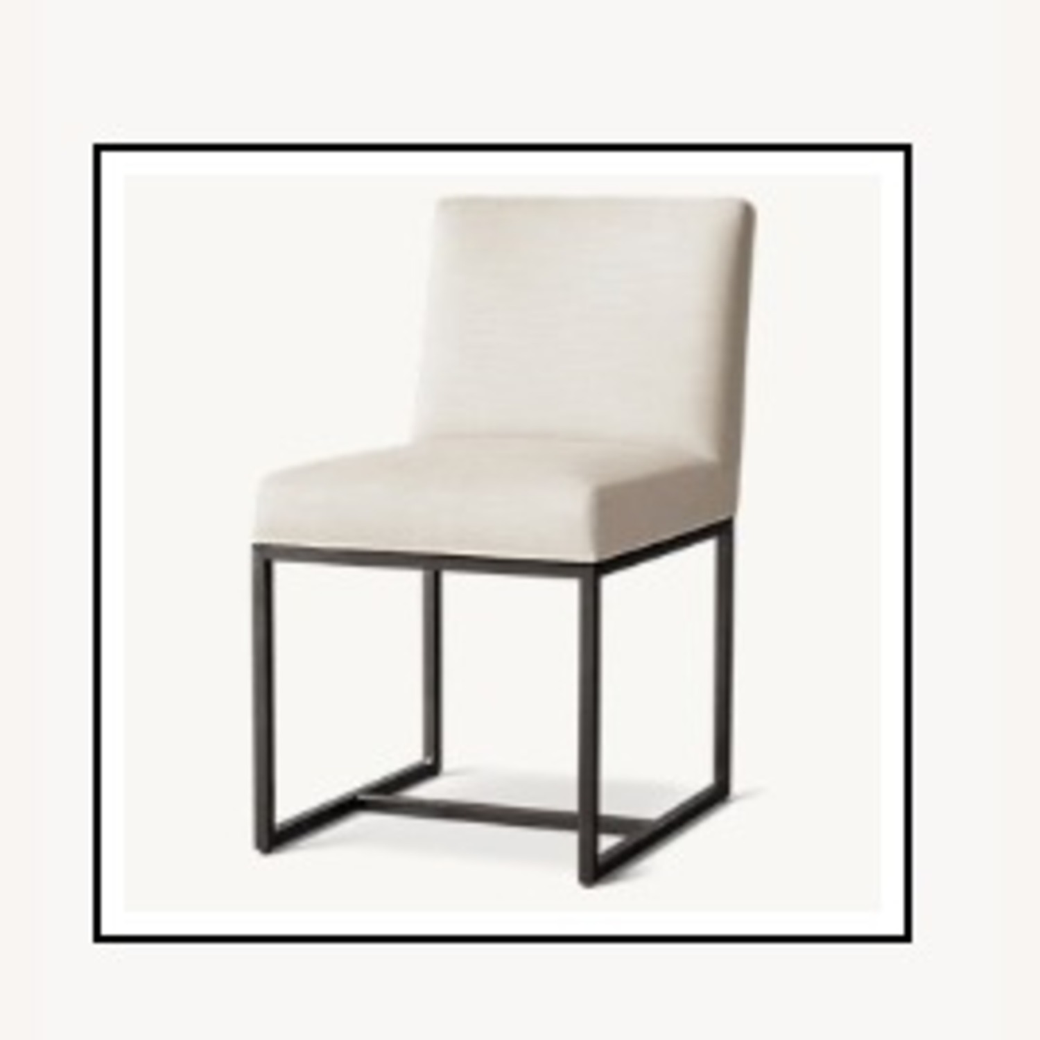 Restoration Hardware Emery Fabric Dining Side Chairs - image-3