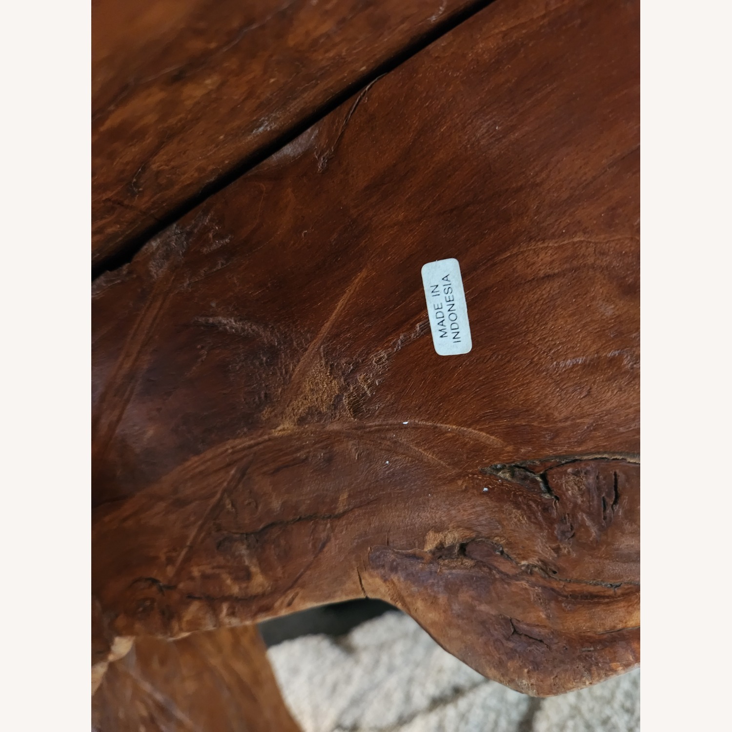 From Bali Wood Slab Coffee Table - image-3