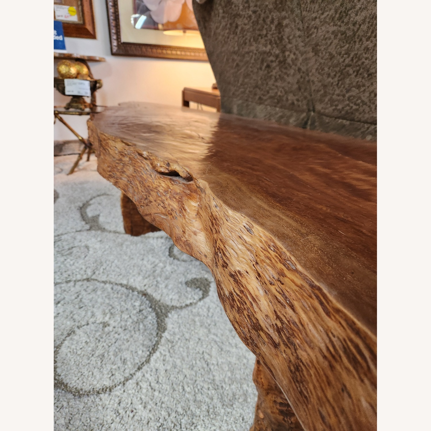 From Bali Wood Slab Coffee Table - image-6