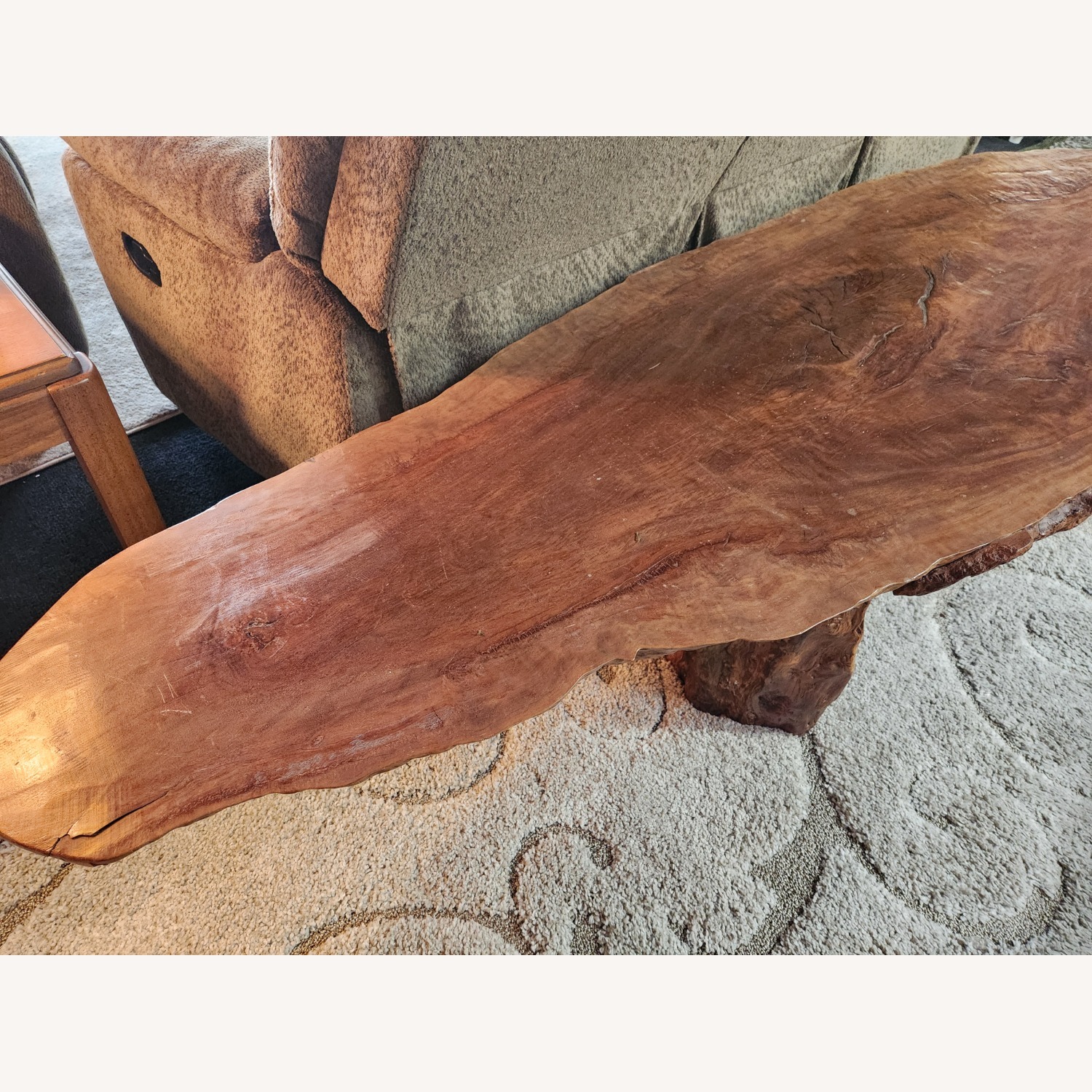 From Bali Wood Slab Coffee Table - image-8