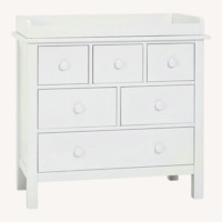 Pottery Barn Kids Kendall Light Gray Wood Dresser