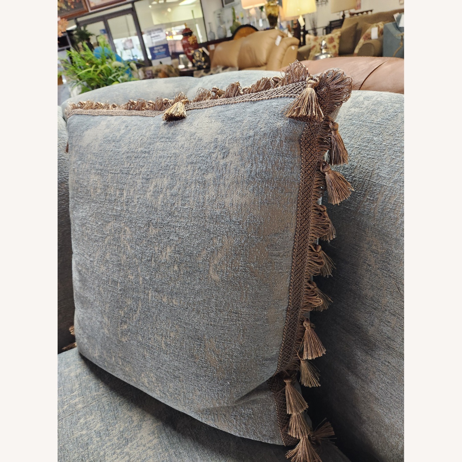 Lexington Furniture Velvet 3+ Seater Sofa - image-4