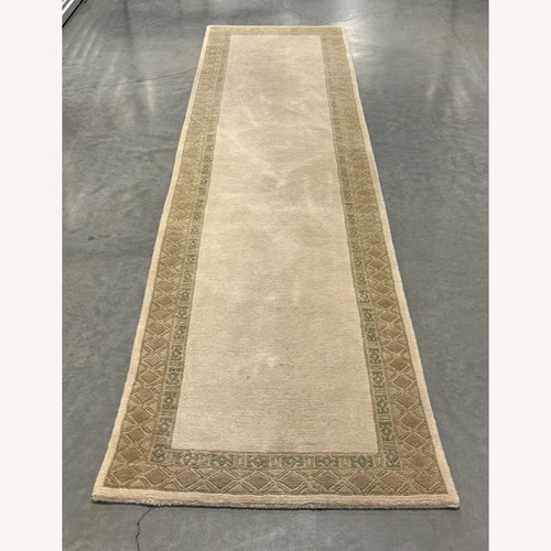 Used Handknotted 100% NZ Wool Rug Made in Nepal for sale on AptDeco