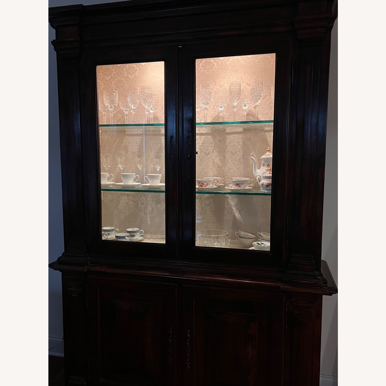 Vintage/Antique 2pc Breakfront  - image-6