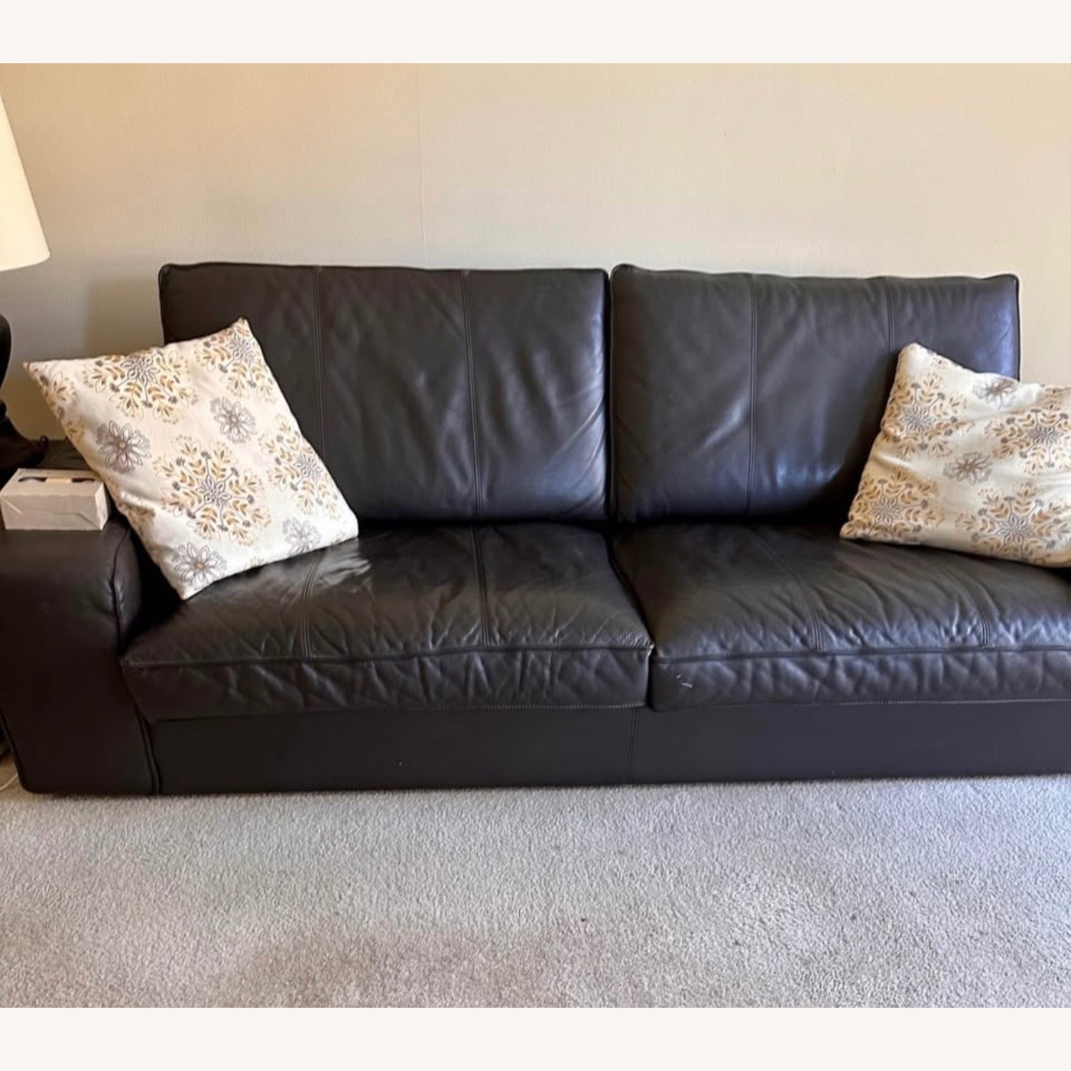 IKEA Black Leather  - image-2