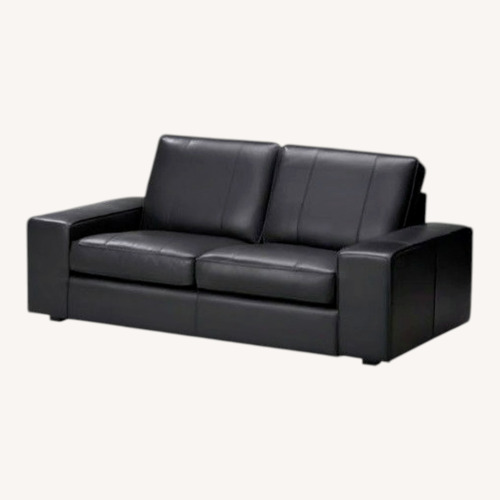 Used IKEA Black Leather  for sale on AptDeco