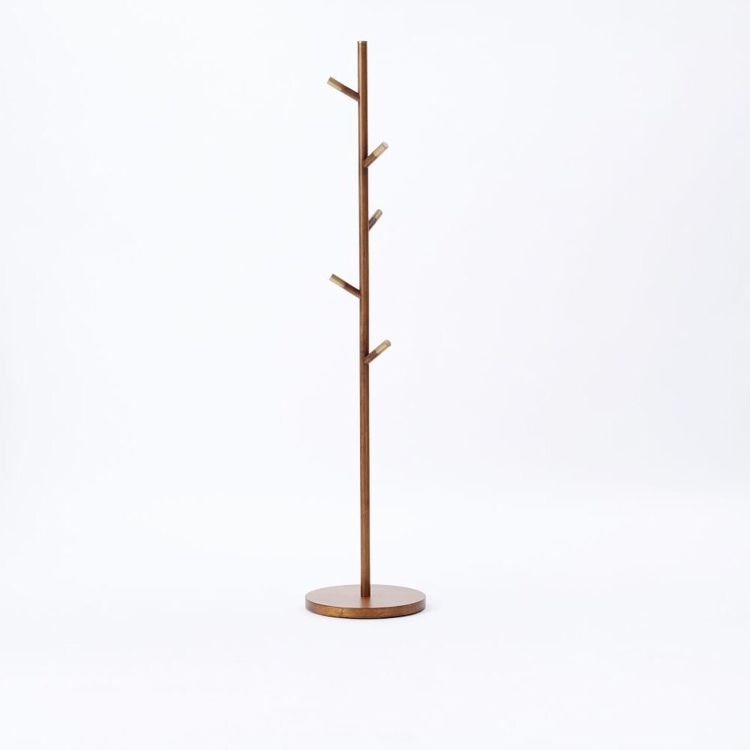 West Elm Mid Century Coat Rack in Acorn  - image-5