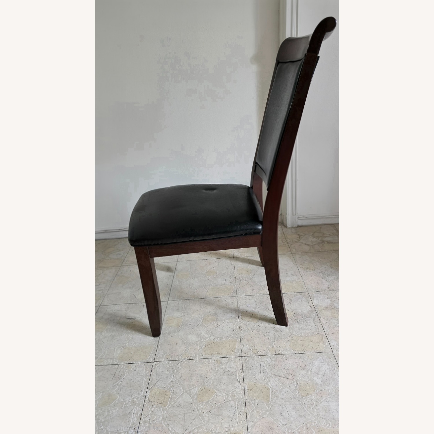 Dark Brown Wood Dining Sets - image-5