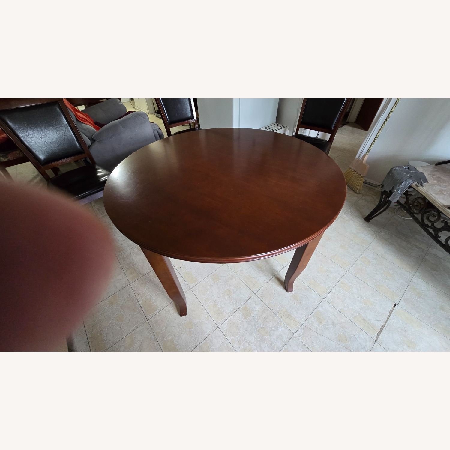 Dark Brown Wood Dining Sets - image-2