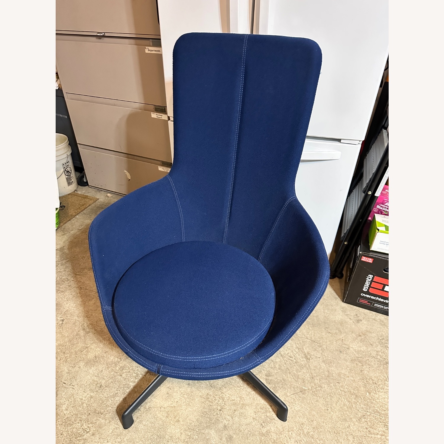 Keilhauer Forsi Blue Lounge Chair - image-2