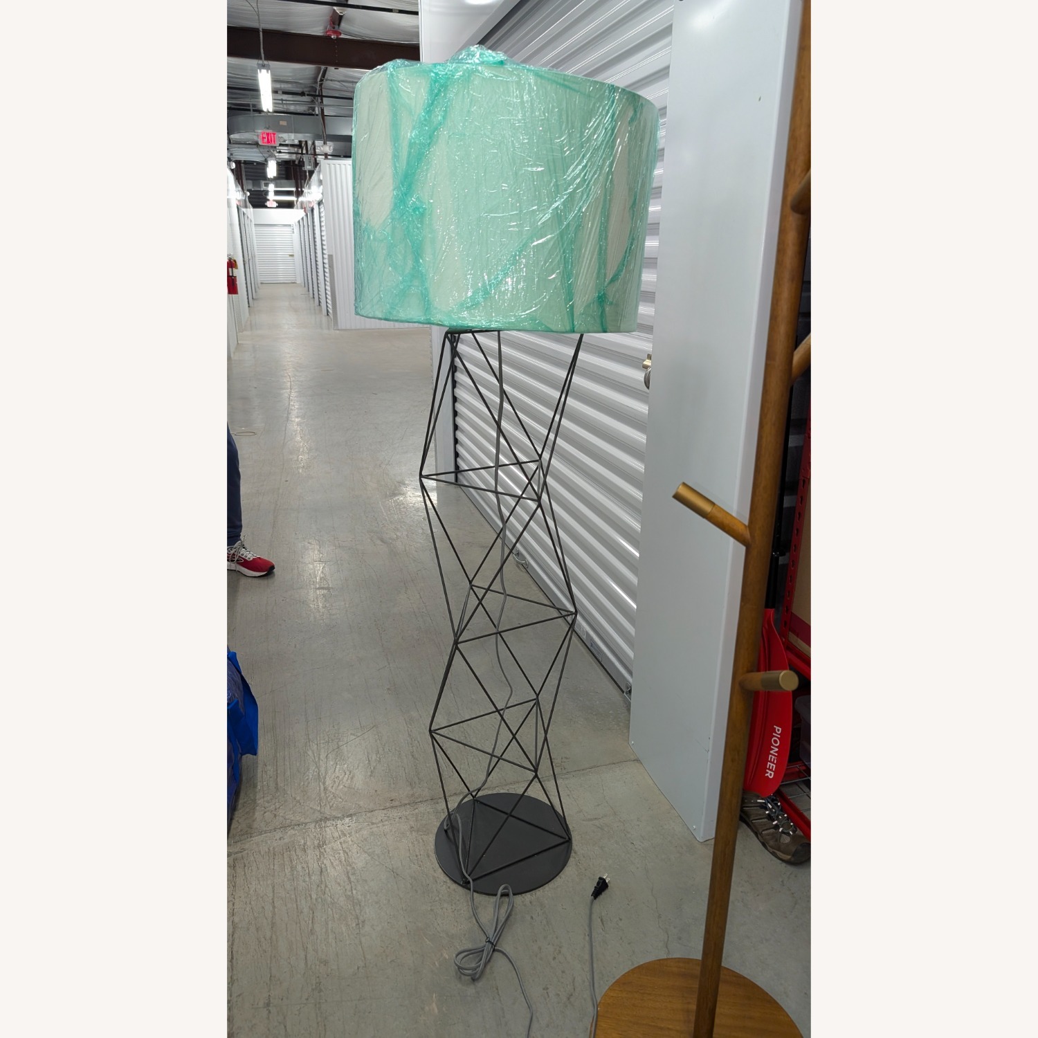 West Elm Amigo Modern Black Metal Floor Lamp - image-2