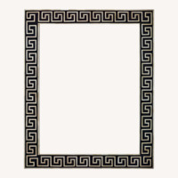 Greek Key Mirror