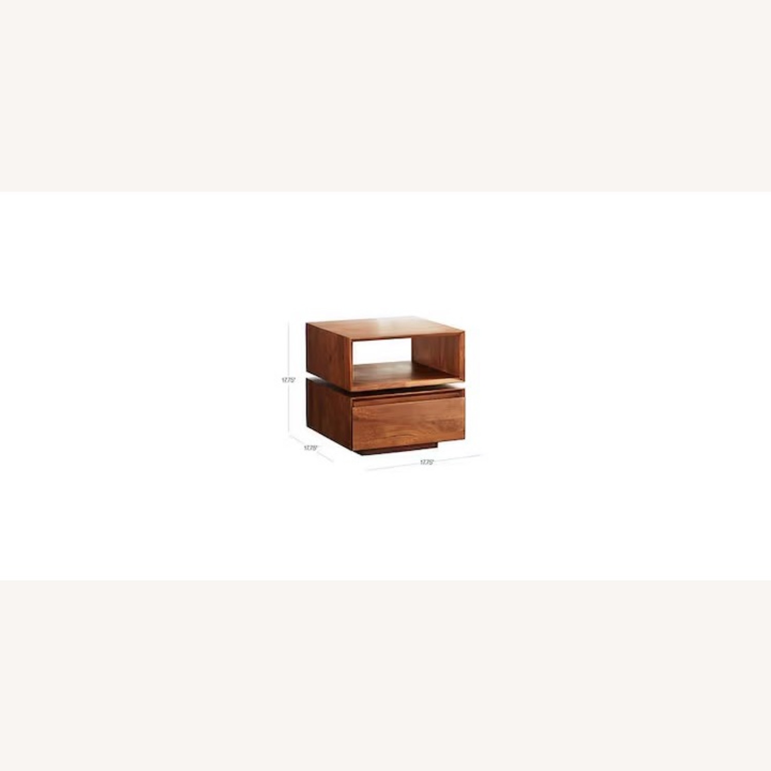 CB2 Dark Brown Wood Bed side Tables - image-6