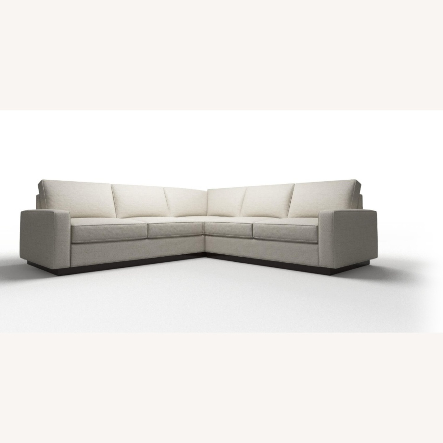 Dreamsofa Natural Fabric 2 Piece Sectional - image-11
