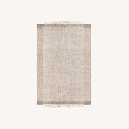 Used McGee and Co Natural Wool Area Rug 8' x 10' for sale on AptDeco