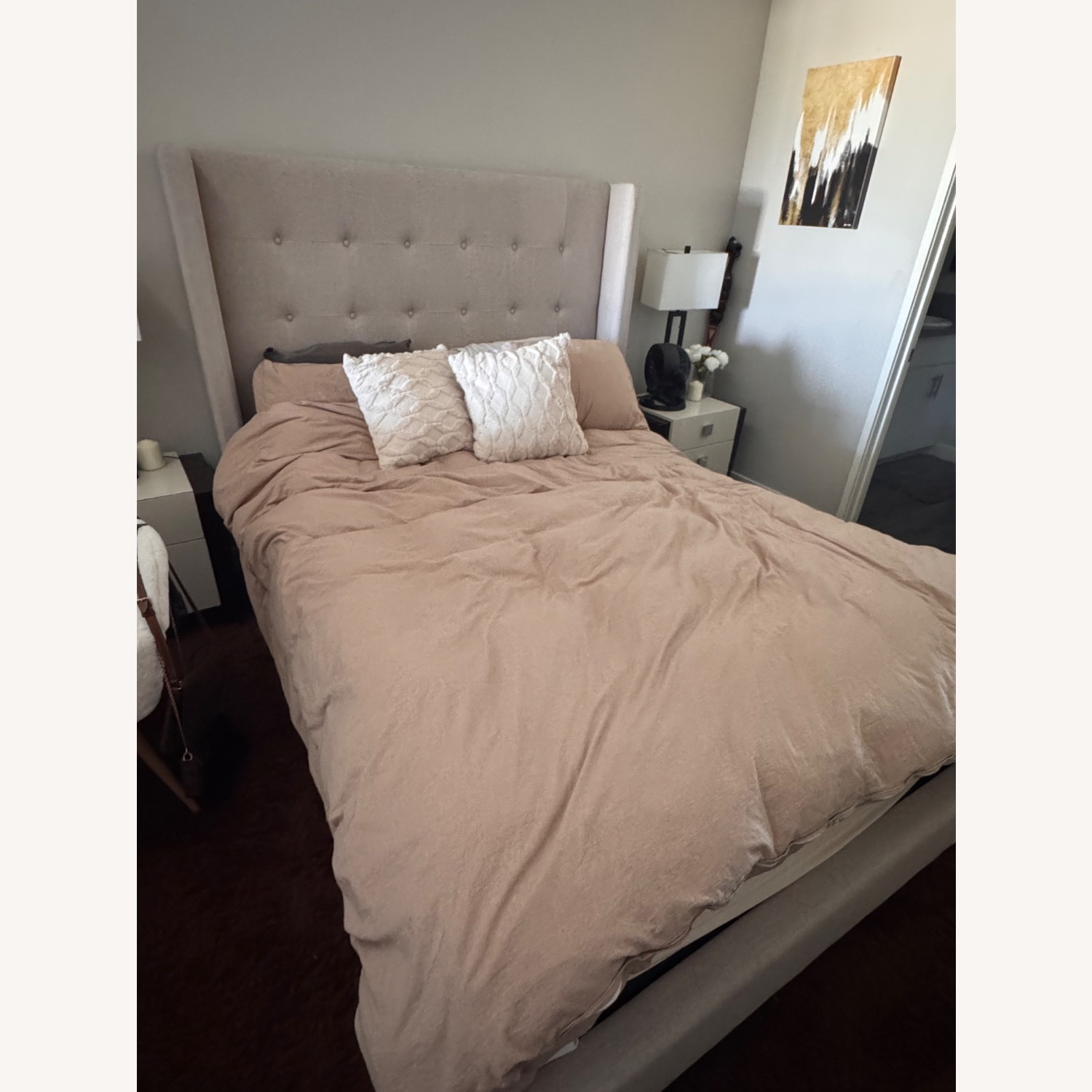 Wayfair Natural Queen Bed - image-2