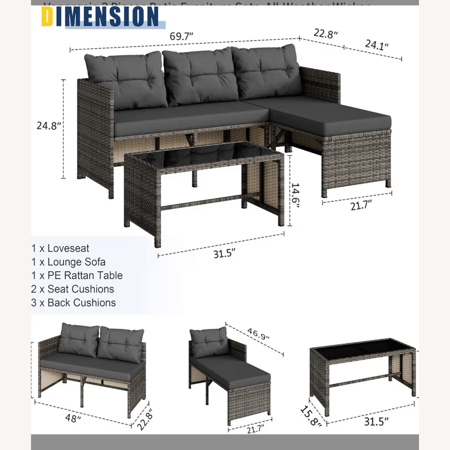 Outdoor Furniture Set - image-2
