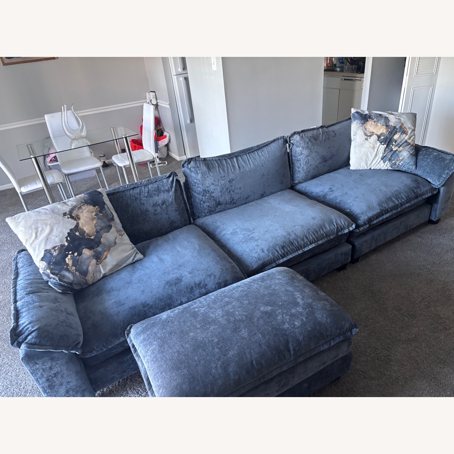 Wayfair Blue 3+ Piece Sectional - image-2