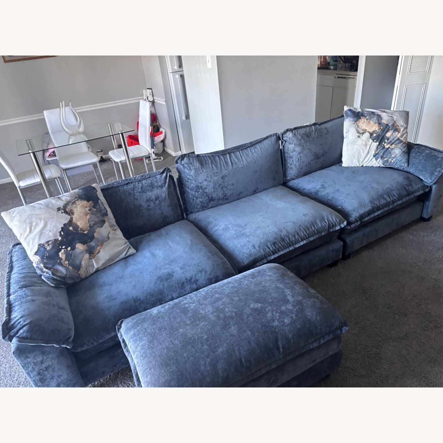 Wayfair Blue 3+ Piece Sectional - image-1