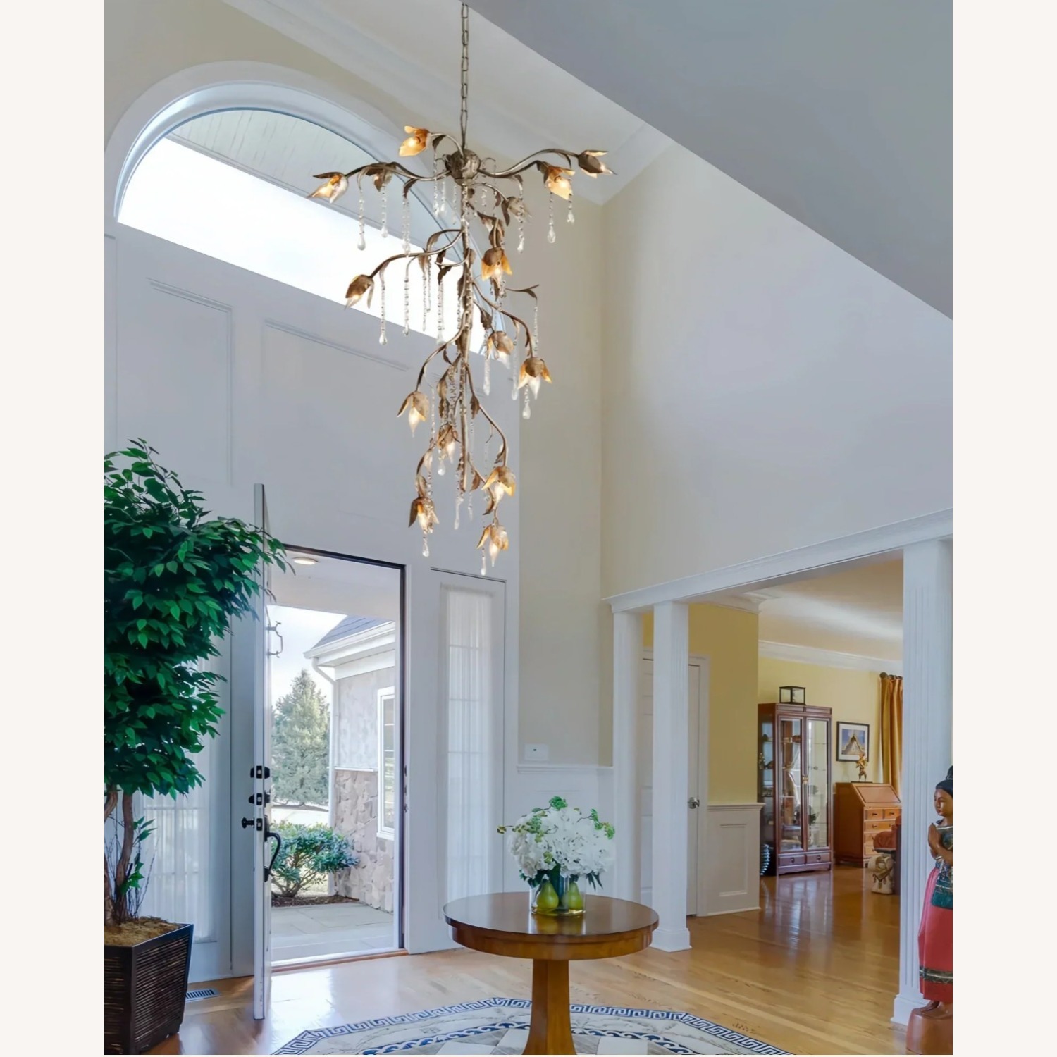 Silver Iron Ceiling Lamp - image-6