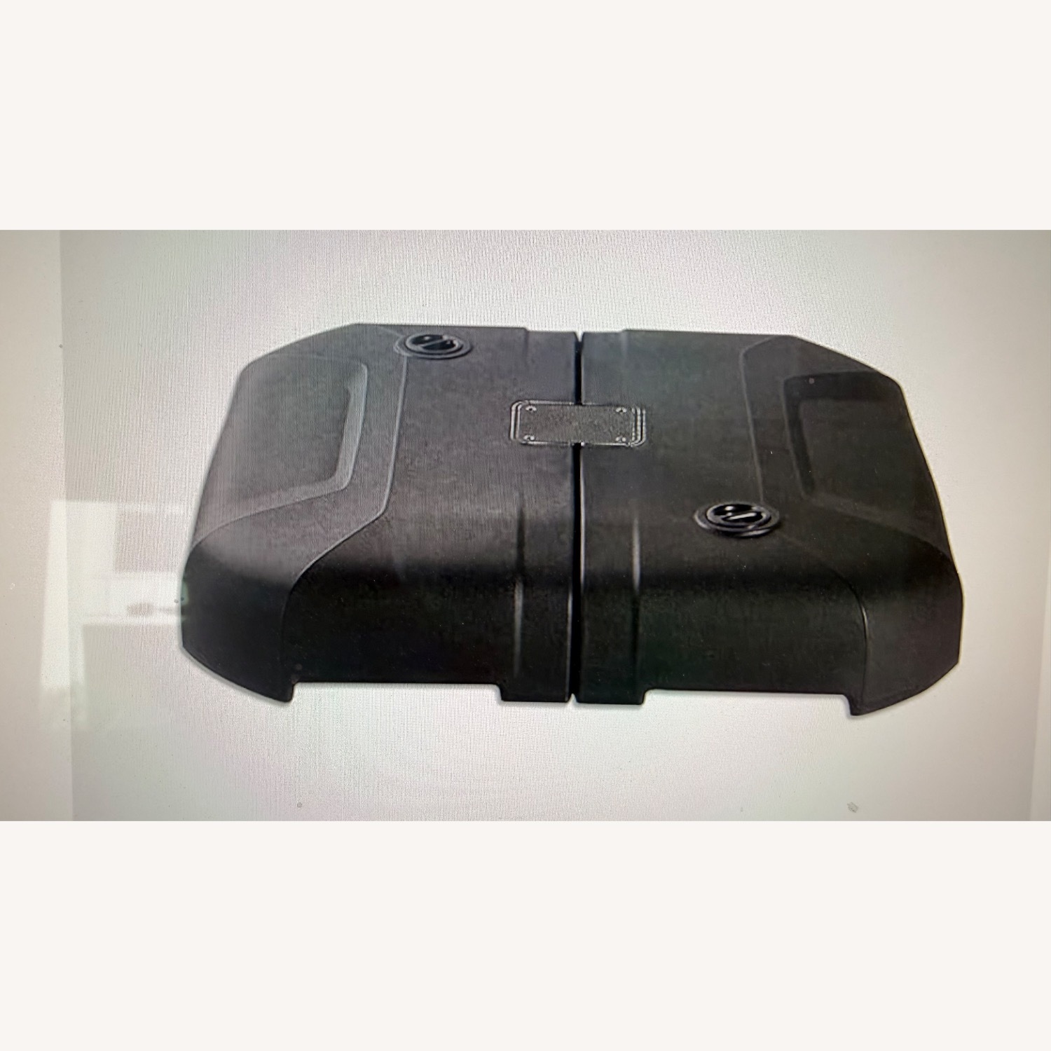 Purple Leaf White Fabric Umbrella and Base - image-5