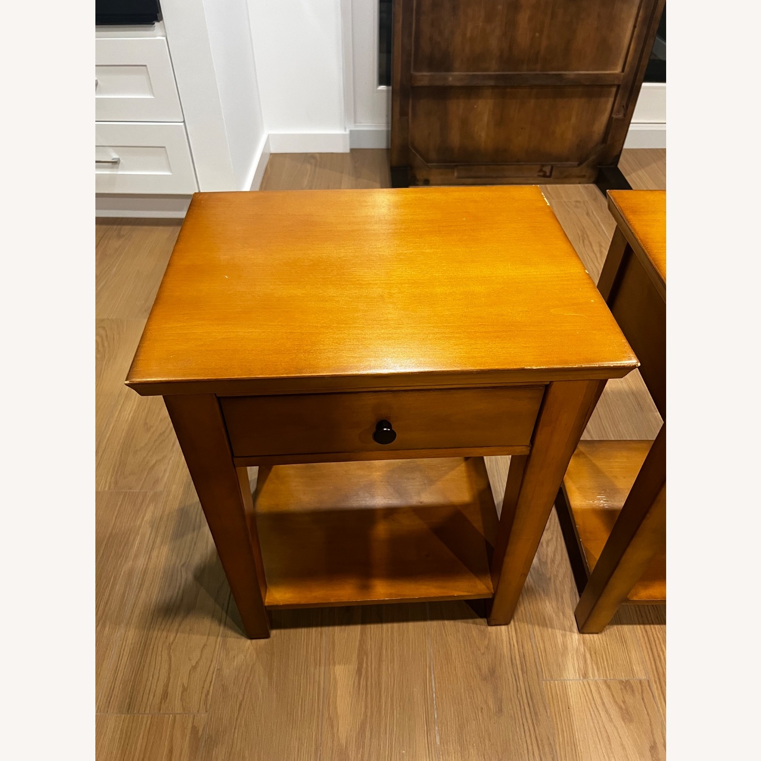 Pottery Barn Valencia Bdsd Ah Natural Nightstands - image-2