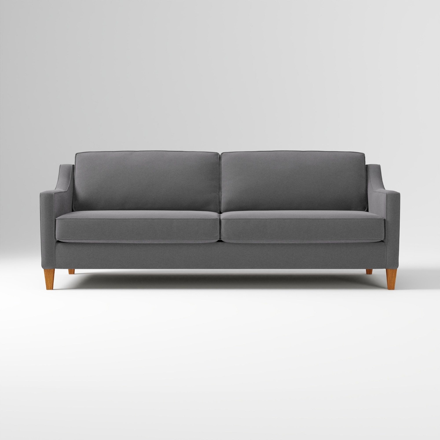 West Elm Paidge Light Gray Sofa - image-4