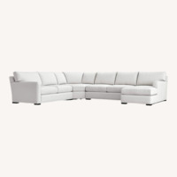 Crate & Barrel Light Gray 3+ Piece Sectional