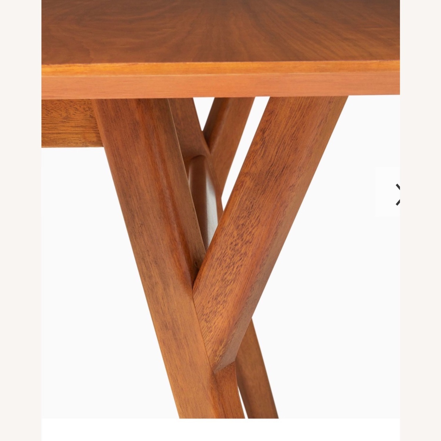 West Elm Natural Wood Dining Table - image-4