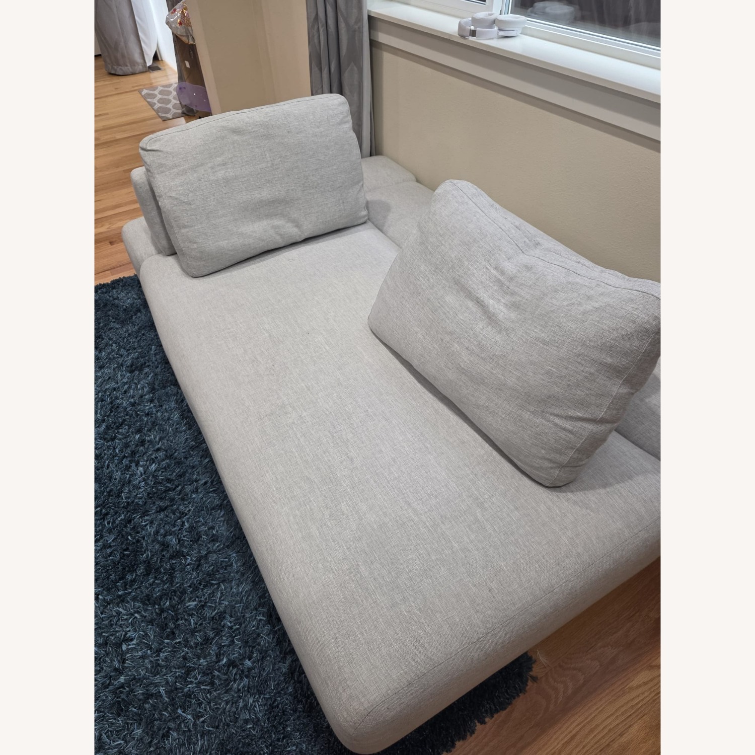 Article Light Gray 2 Piece Sectional - image-3