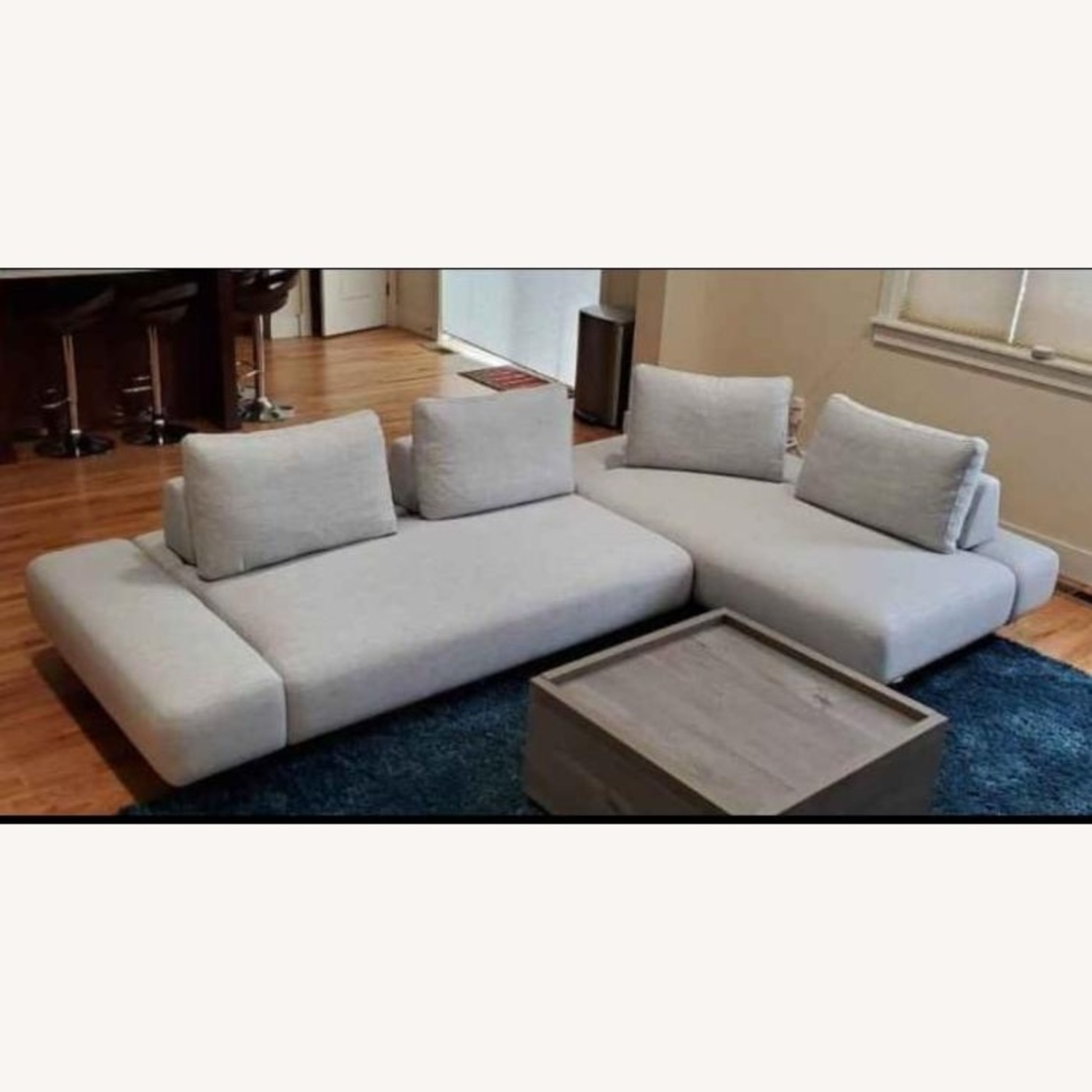 Article Light Gray 2 Piece Sectional - image-4