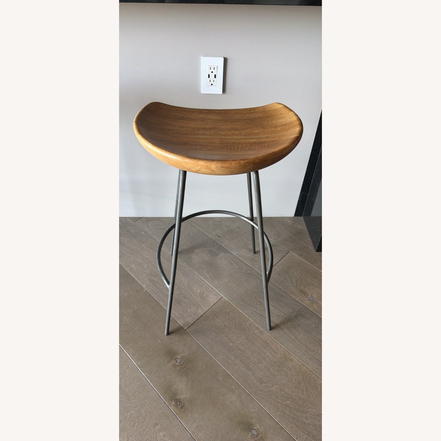 Wayfair Mid-Century TV Stand Light Oak Media Console - image-2