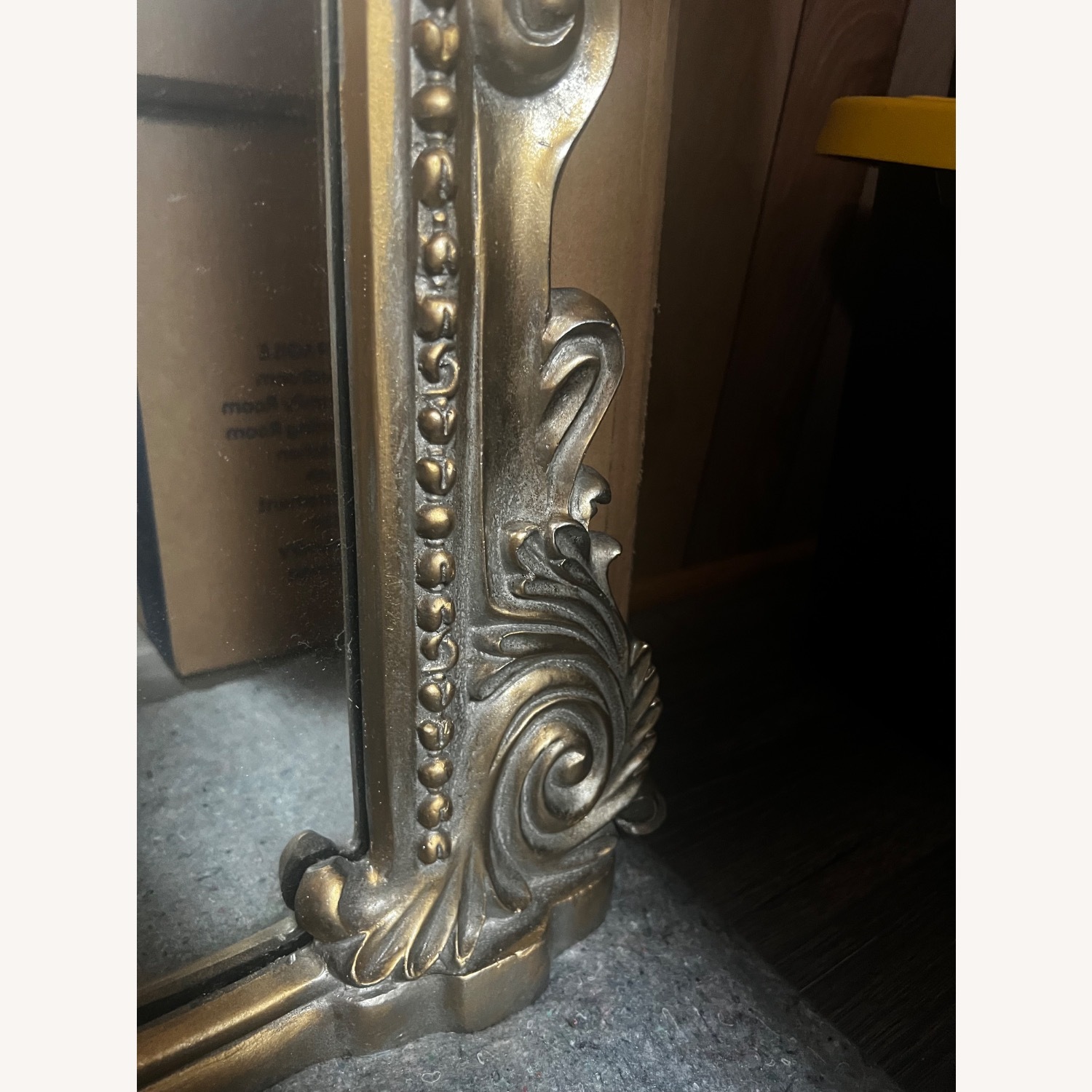 Anthropologie Primrose Gold Metal Floor Mirror - image-8