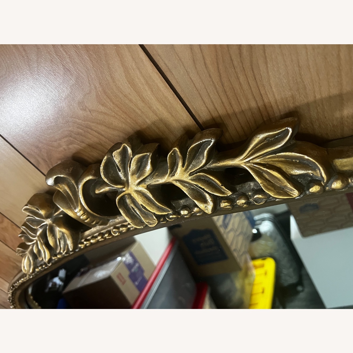 Anthropologie Primrose Gold Metal Floor Mirror - image-7