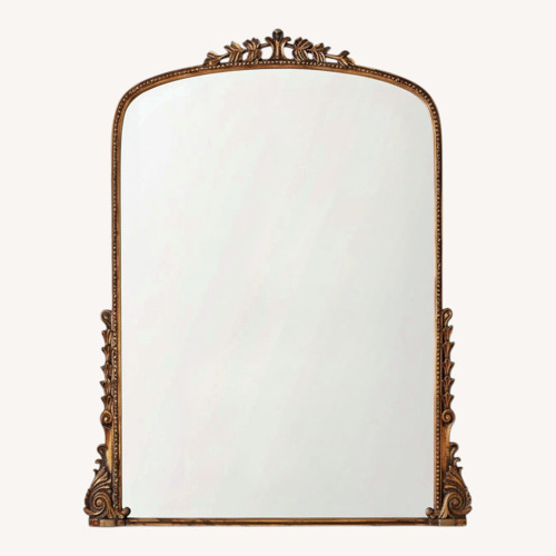 Used Anthropologie Primrose Gold Metal Floor Mirror for sale on AptDeco