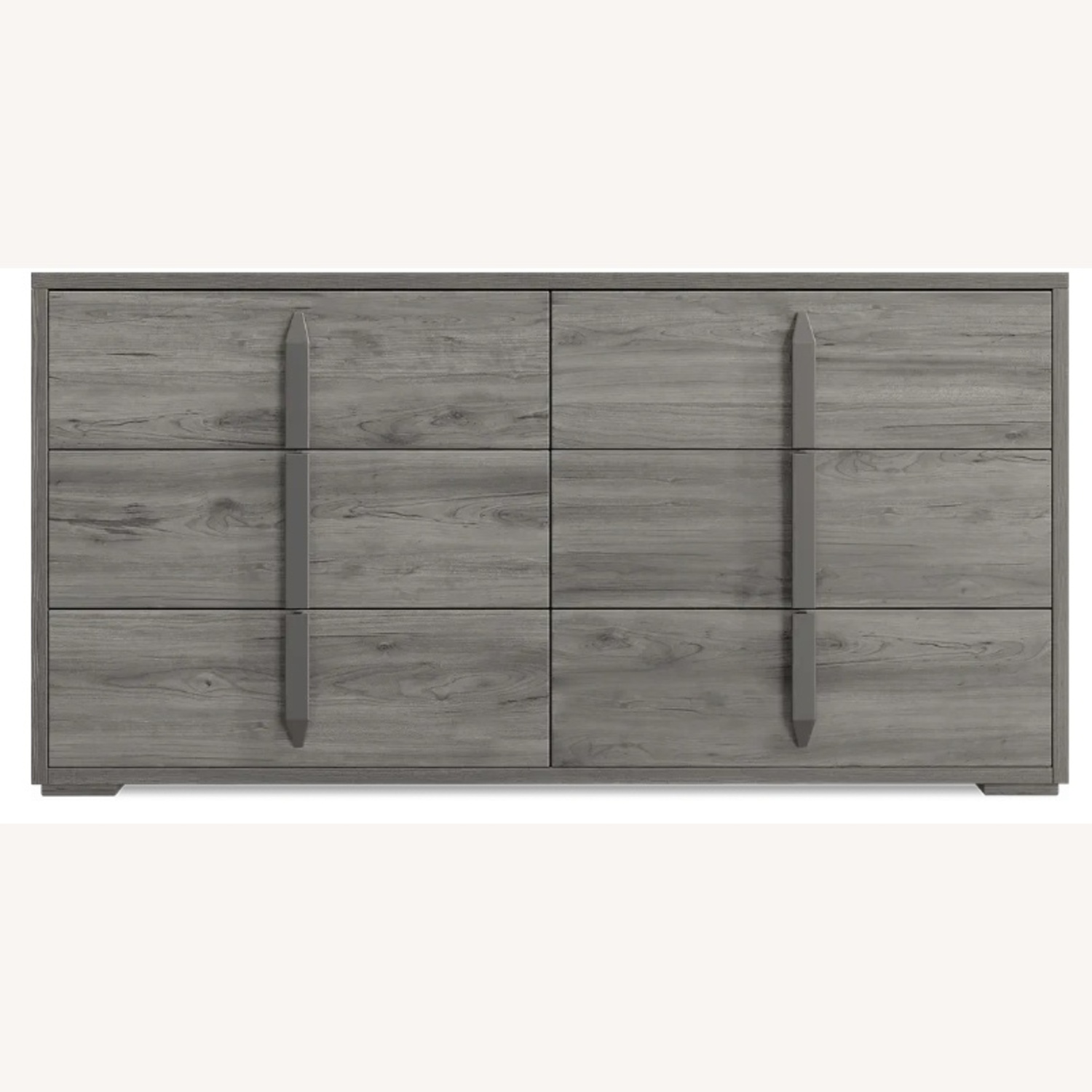 Trailer Park Slope Light Gray Wood Dresser - image-4